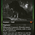Cemetery Prowler (DBL-458) - Innistrad: Double Feature