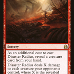 Disaster Radius (CMD-119) - Commander 2011