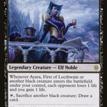 Ayara, First of Locthwain (ELD-075) - Throne of Eldraine