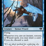 Windrider Wizard (CMM-134) - Commander Masters