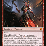 Bloodthirsty Adversary (MID-129) - Innistrad: Midnight Hunt