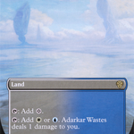Adarkar Wastes (DMU-377) - Dominaria United (Borderless)