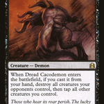 Dread Cacodemon (CMD-079) - Commander 2011