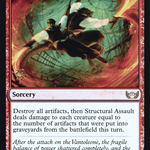 Structural Assault (PRE-126S) - Streets of New Capenna Promos Foil