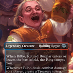 Bilbo, Retired Burglar (PRE-403) - Tales of Middle-earth Promos (Borderless) Foil