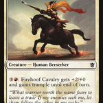 Firehoof Cavalry (KTK-011) - Khans of Tarkir