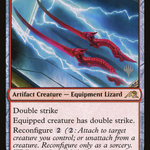Lizard Blades (PPNEO-153) - Kamigawa: Neon Dynasty Promos