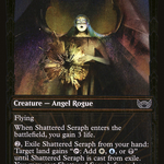 Shattered Seraph (SNC-398) - Streets of New Capenna: (Showcase) Foil