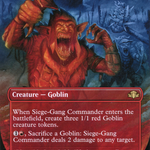 Siege-Gang Commander (DMR-436) - Dominaria Remastered (Borderless)