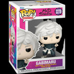 Hells Paradise Gabimaru Funko Pop! vinyl figure with protective case, featuring detailed character design from EE Distribution.