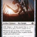 Knighted Myr (MH2-017) - Modern Horizons 2