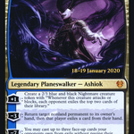 Ashiok, Nightmare Muse (PRE-208S) - Theros Beyond Death Promos Foil