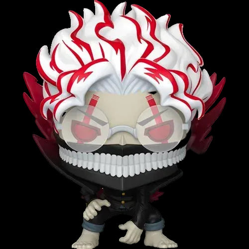 Funko Pop! vinyl figure with stylized hair and a black outfit on a white background
