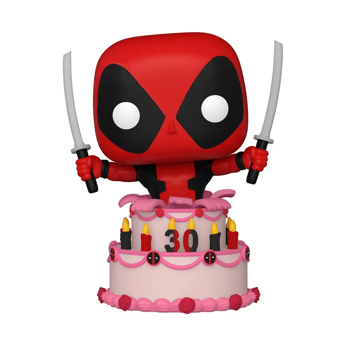 POP! Marvel: Deadpool 30th Anniversary - Deadpool in Cake #776 by THE MIGHTY HOBBY SHOP