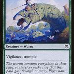 Elfhame Wurm (DMU-161) - Dominaria United