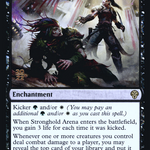 Stronghold Arena (PRE-110S) - Dominaria United Promos Foil