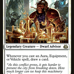 Sram, Senior Edificer (PRE-23S) - Aether Revolt Promos Foil