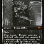 Cemetery Protector (DBL-273) - Innistrad: Double Feature