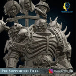 3d Printed Doom Marine Executor Lord by Meshbrain Labs by Last Hope Miniatures