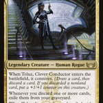Toluz, Clever Conductor (SNC-228) - Streets of New Capenna