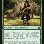 Hero of Leina Tower (BNG-123) - Born of the Gods