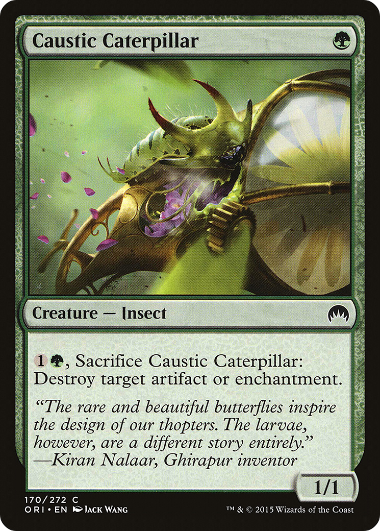 Caustic Caterpillar (ORI-170) - Magic Origins