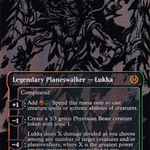 Lukka, Bound to Ruin (ONE-363) - Phyrexia: All Will Be One (Borderless) Foil