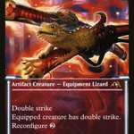 Lizard Blades (NEO-385) - Kamigawa: Neon Dynasty: (Showcase)