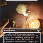 Circle of Confinement (VOW-329) - Innistrad: Crimson Vow / Van Helsing's Holy Ward (Borderless)