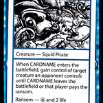 Squidnapper (CMB1-029) - Mystery Booster Playtest Cards 2019