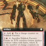 Vulshok Factory (ONC-054) - Phyrexia: All Will Be One Commander: (Extended Art)