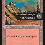 Mountain (4BB-375) - Fourth Edition Foreign Black Border