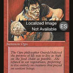 Gray Ogre (4BB-) - Fourth Edition Foreign Black Border
