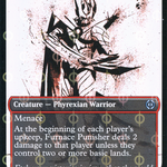 Furnace Punisher (ONE-445) - Phyrexia: All Will Be One: (Showcase) Foil