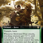 Motivated Pony (LTC-125) - Tales of Middle-earth Commander: (Extended Art)