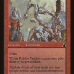Keldon Vandals (UDS-091) - Urza's Destiny