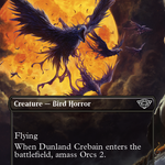 Dunland Crebain (LTR-411) - The Lord of the Rings: Tales of Middle-earth (Borderless)