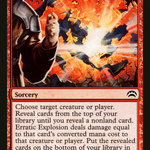 Erratic Explosion (PC2-041) - Planechase 2012