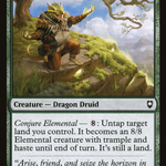 Silvanus's Invoker (CLB-254) - Commander Legends: Battle for Baldur's Gate
