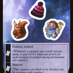 Urza's Dark Cannonball (UNF-004) - Unfinity Sticker Sheets