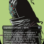 Shirei, Shizo's Caretaker (CMM-676) - Commander Masters (Borderless)