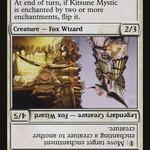 Kitsune Mystic // Autumn-Tail, Kitsune Sage (CHK-028) - Champions of Kamigawa