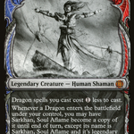 Sarkhan, Soul Aflame (MAT-096) - March of the Machine: The Aftermath: (Showcase)