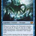 Lorthos, the Tidemaker (C14-117) - Commander 2014