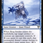 Berg Strider (KHM-047) - Kaldheim: (snow)