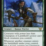 Champion of Lambholt (NEC-115) - Neon Dynasty Commander