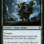 Avenging Hunter (CLB-215) - Commander Legends: Battle for Baldur's Gate
