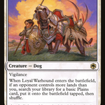 Loyal Warhound (AFR-023) - Adventures in the Forgotten Realms