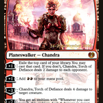 Chandra, Torch of Defiance (PRE-110S) - Kaladesh Promos Foil