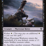 Phyrexian Warhorse (DMU-101) - Dominaria United